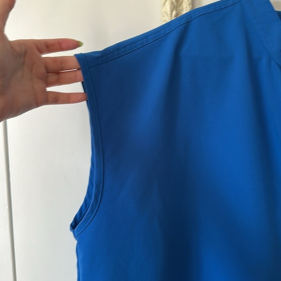 FIGS | Royal Blue Rafaela Oversized Scrub Top - Picture 6 of 12